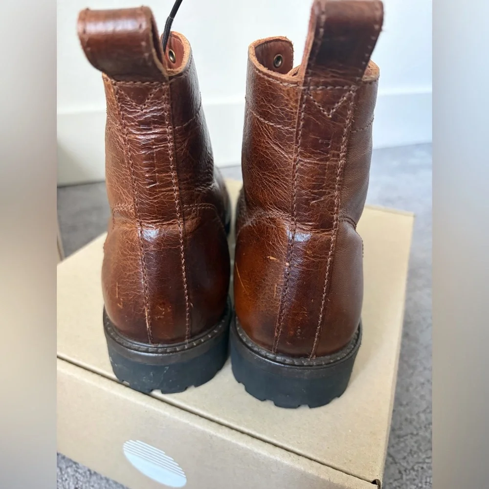 Portland Leather Patina AP Men’s The Breaker Boot | Highland Brown | size 9